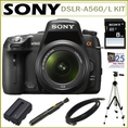 Review Sony Alpha DSLR-A560/L 14.2 Megapixels SLR Digital Camera with Sony Alpha 18-55mm Lens + 8GB Accessory Kit