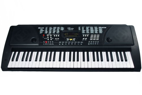 Barcelona KB-6170 Standard Size 61 Keys Electronic Keyboard - Black รูปที่ 1