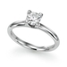 รูปย่อ 0.45 cttw, F Color, GIA Certified, Round Diamond Solitaire Engagement Ring in 14K White Gold - Size 7 ( DivaDiamonds ring ) รูปที่1
