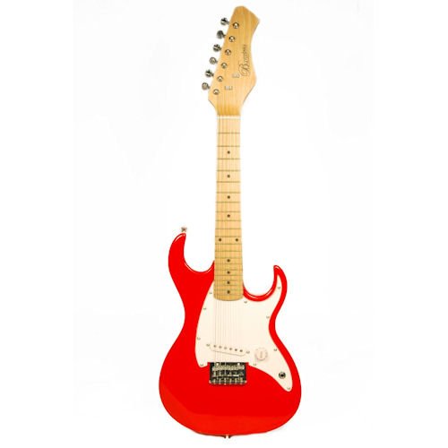 Barcelona 1/2 Size Mini Electric Guitar Package- Red ( Barcelona guitar Kits ) ) รูปที่ 4