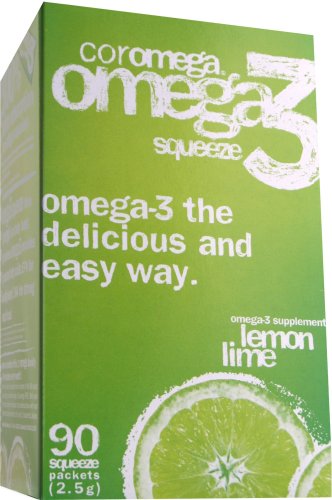 Coromega  Omega-3 Fish Oil, Lemon Lime, 90 ct ( Coromega Omega 3 ) รูปที่ 1