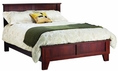 Canyon Low Profile Bed in Medium Brown Size: Full (Wood bed)