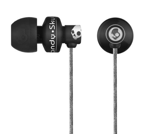 Skullcandy S2FMBZ-BZ Full Metal Jacket w/ Mic Earbuds, (Black) ( Skullcandy Ear Bud Headphone ) รูปที่ 1