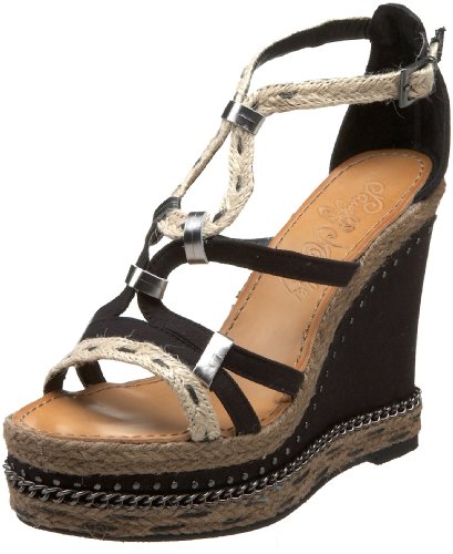 Naughty Monkey Women's High Roller Wedge Sandal ( Naughty Monkey ankle strap ) รูปที่ 1