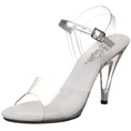 Pleaser Women's Caress-408 Sandal ( Pleaser ankle strap )