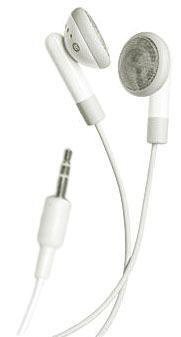 Stereo Earbud Headphone Earphone for Apple iPod touch ( MyGift Ear Bud Headphone ) รูปที่ 1