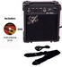 รูปย่อ Callisto 1K CS Left Handed Guitar Package w/Amp, Strap, Cord, Carry Bag and Instructional DVD ( SX guitar Kits ) ) รูปที่2