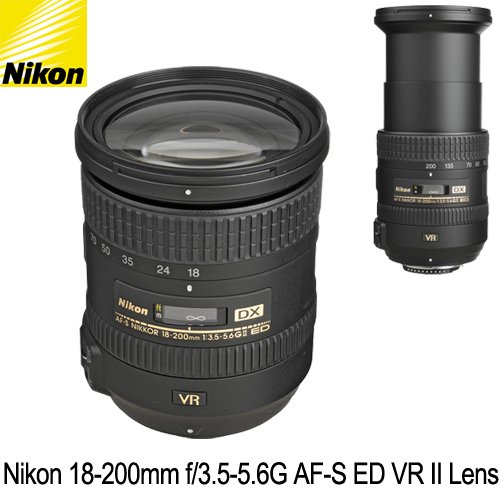 Nikon 18-200mm f/3.5-5.6G AF-S ED VR II Telephoto Zoom Lens + Deluxe Accessory Kit ( Nikon Len ) รูปที่ 3