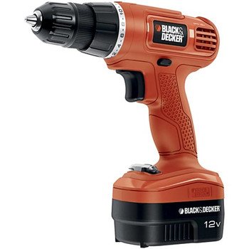 Factory-Reconditioned Black & Decker GC120HDR 12V Cordless Drill / Driver ( Pistol Grip Drills ) รูปที่ 1