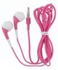 3.5mm Stereo In-Ear Dual Ear-Bud Earphone HS61 (Pink) for Dell computer ( CellularFactory Ear Bud Headphone )