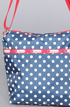 LeSportsac The Small Cleo Crossbody Hobo in Yacht Dot Print,Bags (Handbags/Totes) for Women ( LeSportsac Hobo bag  ) รูปที่ 4