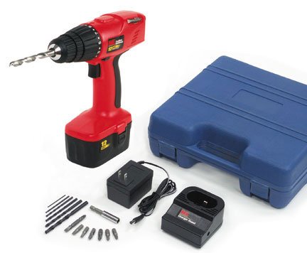 Michigan Industrial Tools 12-Volt Cordless Drill W/ Accessories ( Pistol Grip Drills ) รูปที่ 1