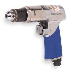 Westward 5ZL27 Air Drill, Keyed, 3/8 In Chuck, 2200 RPM ( Pistol Grip Drills ) รูปที่ 1