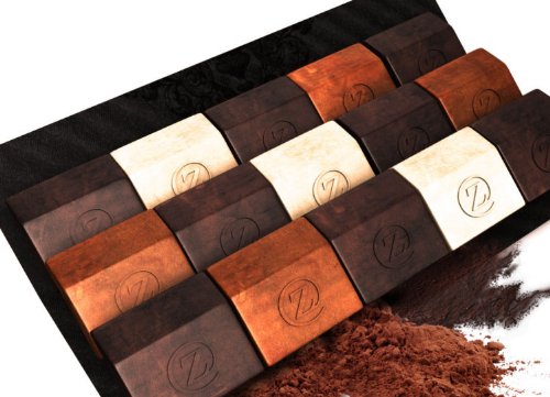 45 pcs Brown Mahogany Chocolate Box ( zChocolat Chocolate Gifts ) รูปที่ 5