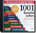 Simon & Schuster Websters New World 1001 Essential Letters  