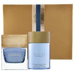 Gucci Pour Homme II Cologne for Men 2pc Set Eau De Toilette 0.16 Oz, All Over Shampoo 1.6 Oz by Gucci ( Men's Fragance Set) รูปที่ 1