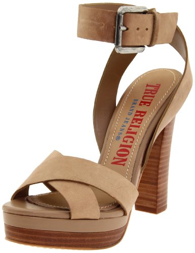 True Religion Women's Rasine Ankle-Strap Sandal ( True Religion ankle strap ) รูปที่ 1