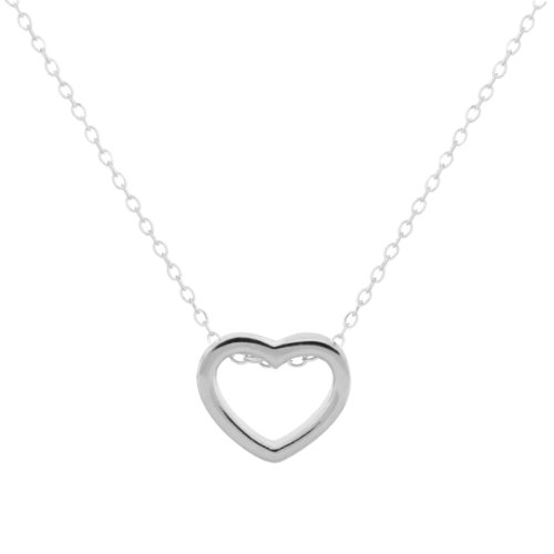 Sterling Silver Rhodium Plated .40