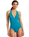 รูปย่อ Swimsuit Robin Piccone Womens Hand Sewn Pleated 1pc With Removable Cup (Type one Piece) รูปที่2