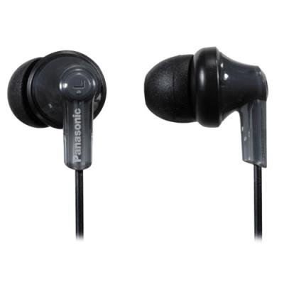 Panasonic RP-HJE120-K In-Ear Earbud Ergo-Fit Headphone (Black) ( Panasonic Ear Bud Headphone ) รูปที่ 1