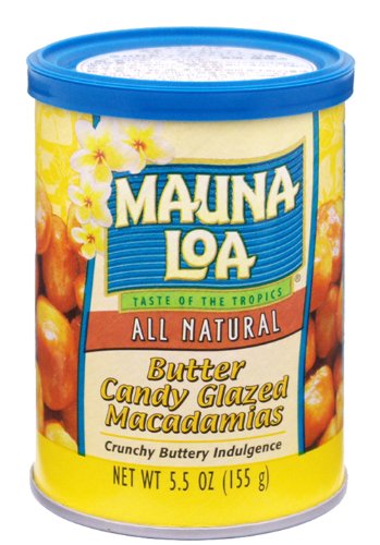 Mauna Loa Butter Candy Glazed Macadamias, 5.5-Ounce Canisters (Pack of 6) รูปที่ 1