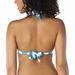 รูปย่อ Swimsuit Xhilaration® Juniors Stripe Halter Swim Top - Blue/White (Type Two Piece) รูปที่2