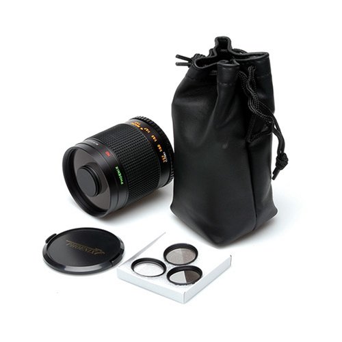 Phoenix 500mm Multi-Coated Mirror Lens with 2x Teleconverter (=1000mm) + Case + Tripod + Cleaning Kit for Canon EOS 7D, 5D, 60D, 50D, Rebel T3, T3i, T2i, T1i, XS Digital SLR Cameras ( Phoenix Len ) รูปที่ 3