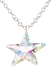 รูปย่อ Sterling Silver Chain with Swarovski Elements Star Pendant Necklace, 24" ( Amazon.com Collection pendant ) รูปที่1