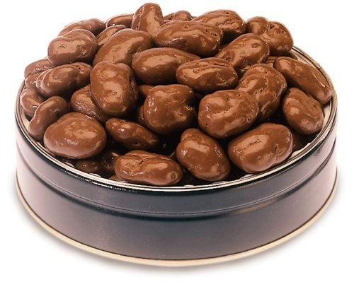 Sugar Free Chocolate Pecans Green Tin ( A Taste of the South Chocolate Gifts ) รูปที่ 1