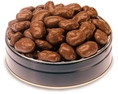 Sugar Free Chocolate Pecans Green Tin ( A Taste of the South Chocolate Gifts )