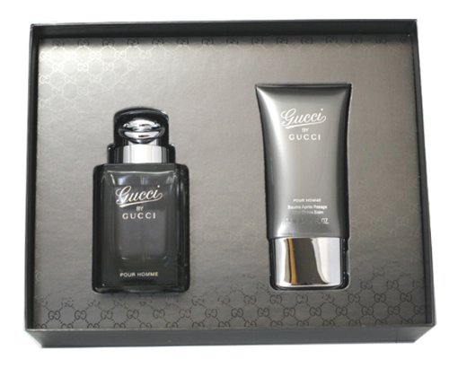 GUCCI BY GUCCI by Gucci Cologne Gift Set for Men (SET-EDT SPRAY 3 OZ & AFTERSHAVE BALM 2.5 OZ) ( Men's Fragance Set) รูปที่ 1