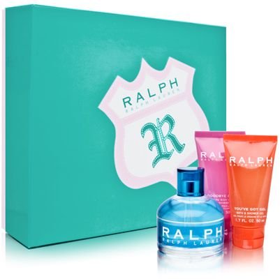 Ralph for Women Gift Set - 3.4 oz EDT Spray + 1.7 oz Body Lotion + 1.7 oz Shower Gel ( Women's Fragance Set) รูปที่ 1