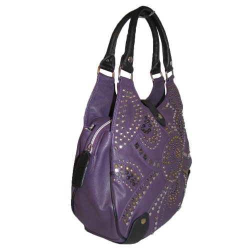 Nicole Lee Studded Nadia Hobo Handbag ( by Nicole Lee Hobo bag  ) รูปที่ 3