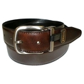 IZOD 35mm Brown & Black Reversible Belt (leather belt )