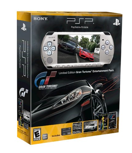 PlayStation Portable Limited Edition Gran Turismo Entertainment Pack - Mystic Silver [98908] รูปที่ 1
