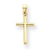 รูปย่อ 14k Polished Cross Pendant - Measures 17x11mm - JewelryWeb ( JewelryWeb pendant ) รูปที่1