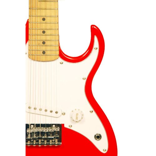 Barcelona 1/2 Size Mini Electric Guitar Package- Red ( Barcelona guitar Kits ) ) รูปที่ 5