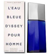 L'Eau Bleue D'Issey for Men Gift Set - 4.2 oz EDT Spray + 3.4 oz Shower Gel ( Men's Fragance Set) รูปที่ 1