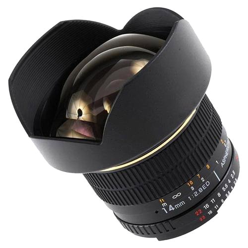 Bower 14mm f/2.8 Manual Focus Aspherical Super Wide Angle Lens for Sony Alpha Digital SLR Cameras ( Bower Len ) รูปที่ 3