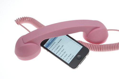 Native Union MM01H Moshi Moshi Retro POP Handset for iPad 2, iPad, iPhone 4 4G 3GS 3G (AT&T and Verizon), iPod touch (2G 3G 4G), HTC Android EVO, Blackberry, Samsung Galaxy S, Droid (Soft Touch Pink) ( Native Union Mobile ) รูปที่ 7