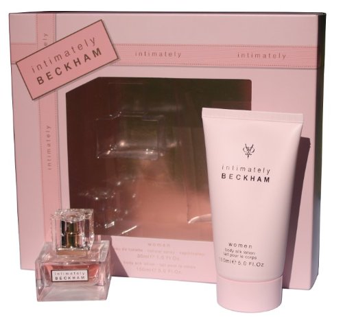 David Beckham Intimately Woman EDT Perfume 1.0 oz Body Lotion 5.0 oz Gift Set ( Women's Fragance Set) รูปที่ 1