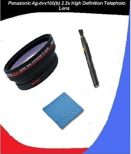 Panasonic Ag-dvx100(b) 2.2x High Definition Telephoto Lens (72mm) Made By Optics + DIGI Micro Fiber Cleaning Cloth + Pro Lens Cleaning Pen. ( Panasonic Len ) รูปที่ 2