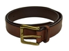 รูปย่อ Polo Ralph Lauren Men's Leather Belt in Brown-32 (leather belt ) รูปที่1