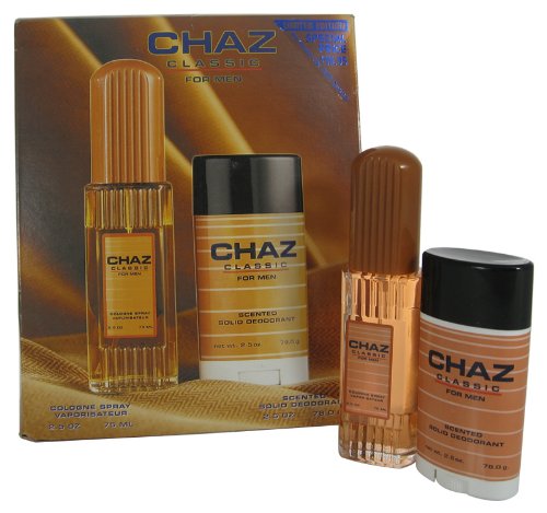 Chaz Classic By Jean Philippe For Men. Gift Set ( Cologne Spray 2.5 Oz + Scented Solid Deodorant Stick 2.5 Oz). ( Men's Fragance Set) รูปที่ 1