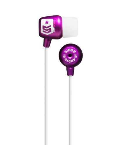 Siege Audio CODEC Ear Bud (Purple) ( SIEGE AUDIO Ear Bud Headphone ) รูปที่ 1