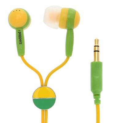 iPopperz IP-CLZ-4006 Ear Bud (Yellow/Green) ( Victory Ear Bud Headphone ) รูปที่ 1
