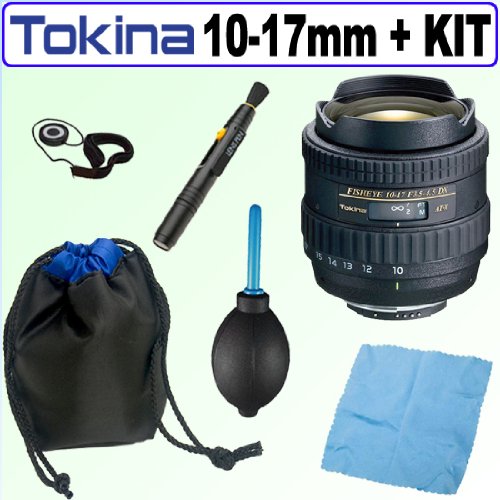 Tokina AF 10-17mm f/3.5-4.5 AT-X 107 DX Fish-Eye Zoom Lens for Canon + Accessory Kit ( Tokina Len ) รูปที่ 1