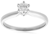รูปย่อ 14k White or Yellow Gold Round Diamond Solitaire Engagement Ring (1/3 ct, H-I Color, SI2-I1 Clarity) ( Amazon.com Collection ring ) รูปที่1
