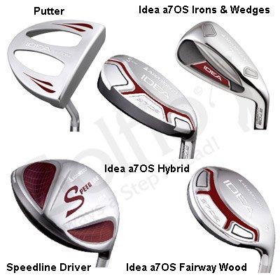 Adams Lady A7 OS Keri Sport 14-Pieces Marina Full Set ( Adams Golf ) รูปที่ 5