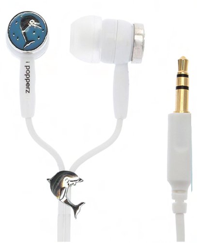 iPopperz Buddyz Collection Dolphin Ear Bud ( iPopperz Ear Bud Headphone ) รูปที่ 1